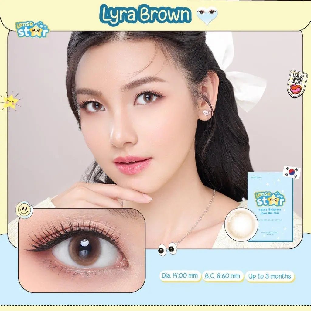 Lyra Brown - Softlens Queen Contact Lenses