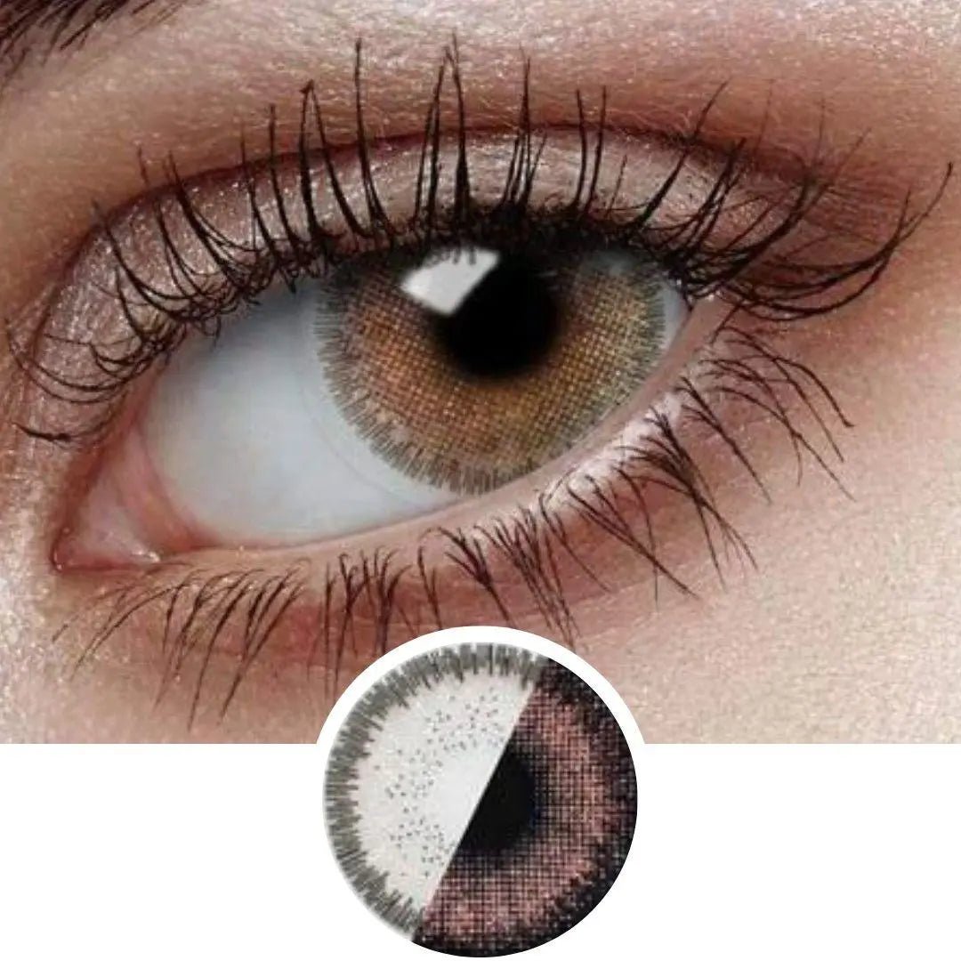 MICA Shimmer Brown - Softlens Queen Contact Lenses