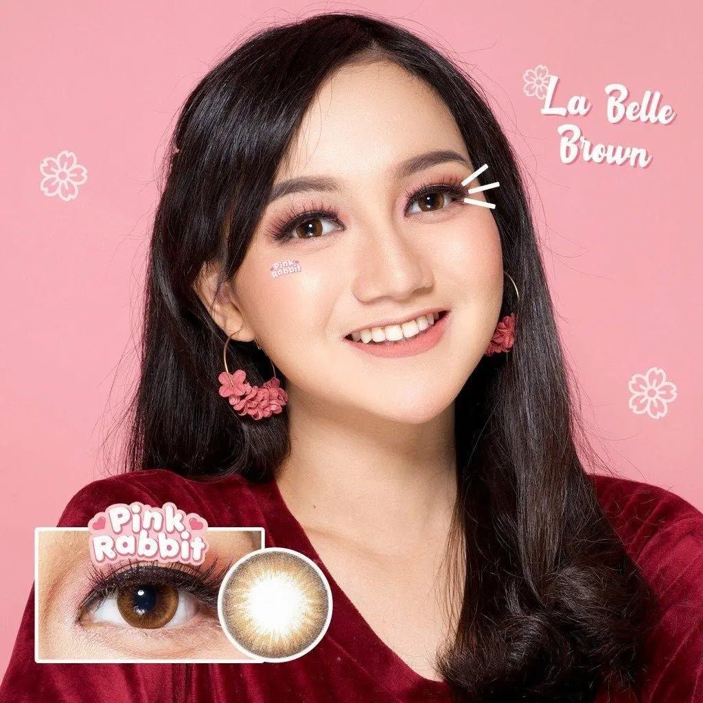 Pink Rabbit La Belle Brown - Softlens Queen Contact Lenses