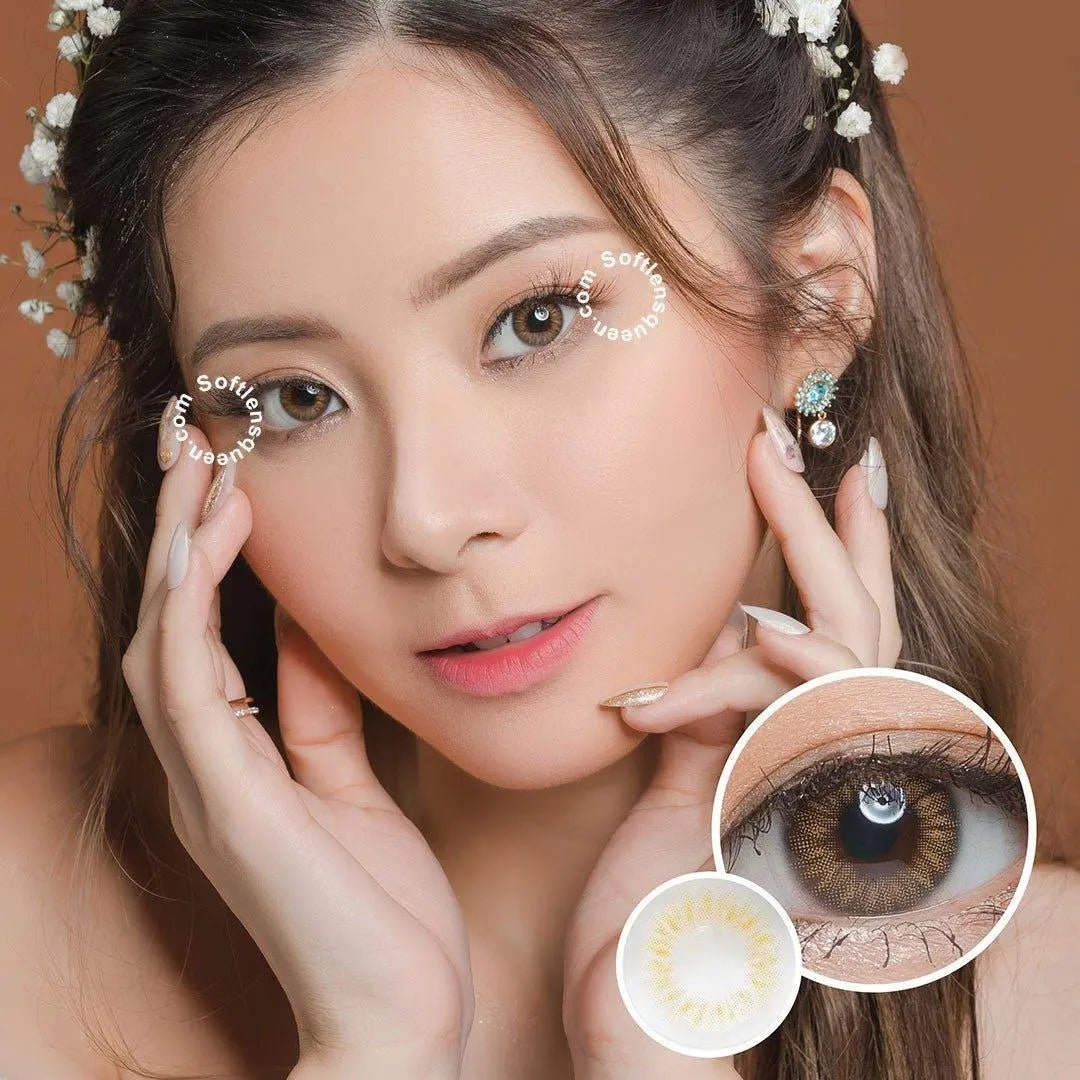 Princess Yunna Brown - Softlens Queen Contact Lenses