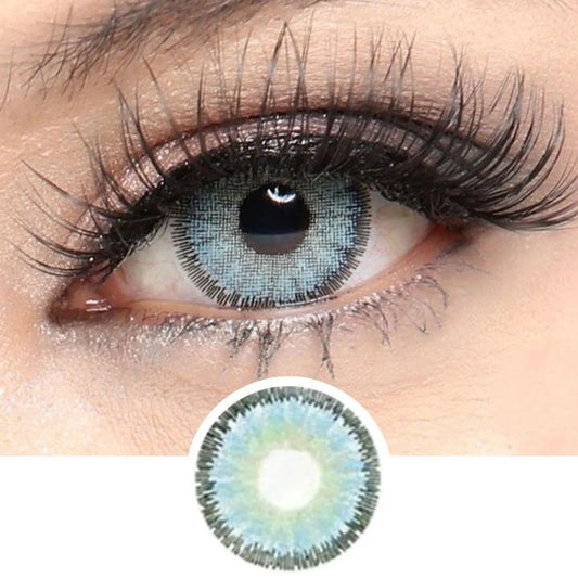 Sweety Chanell Blue - Softlens Queen Contact Lenses