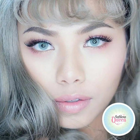 Sweety Pitchy Blue - Softlens Queen Contact Lenses